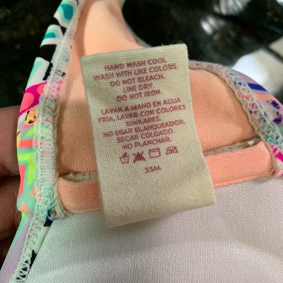 OP COLORFUL SWIMSUIT TOP - Picture 9 of 10